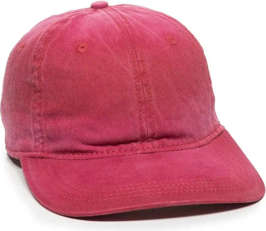 Oc Sports Pdt-750 Adjustable Cap - Chili Pepper - Cardinal / 6 7/8’’ - 7 1/2’’