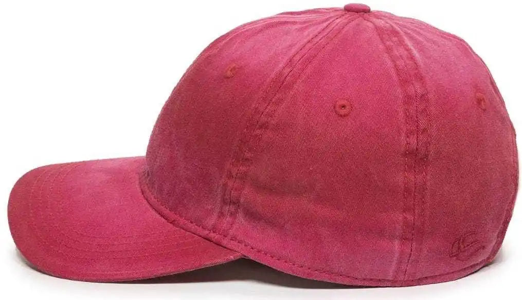 Oc Sports Pdt-750 Adjustable Cap - Chili Pepper - Cardinal / 6 7/8’’ - 7 1/2’’