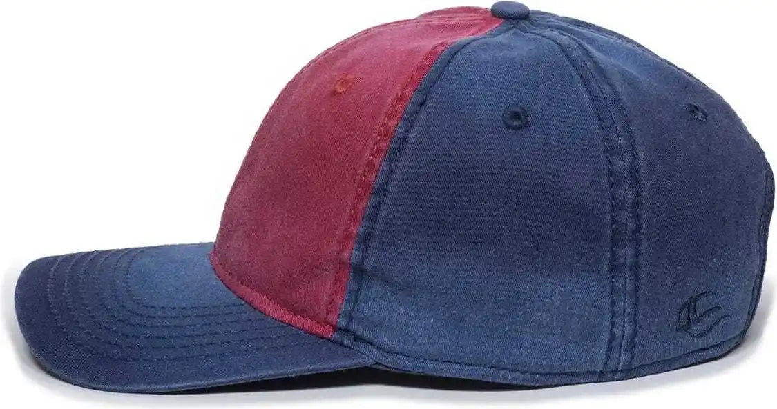 Oc Sports Pdt-750 Adjustable Cap - Chili Pepper Navy - Cardinal / 6 7/8’’ - 7 1/2’’