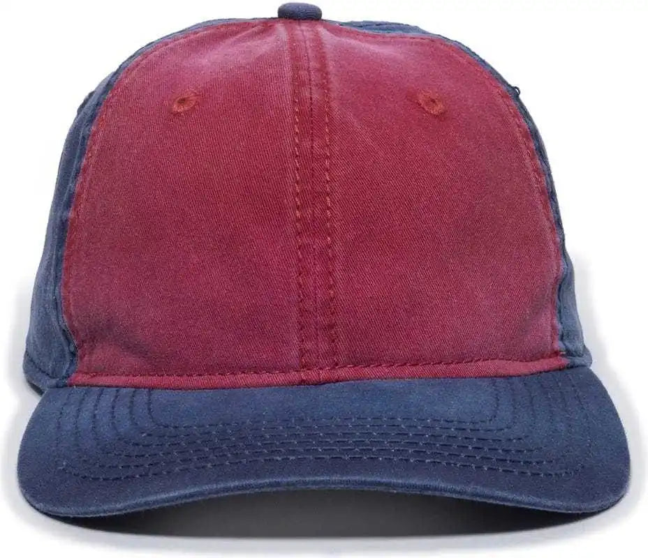 Oc Sports Pdt-750 Adjustable Cap - Chili Pepper Navy - Cardinal / 6 7/8’’ - 7 1/2’’
