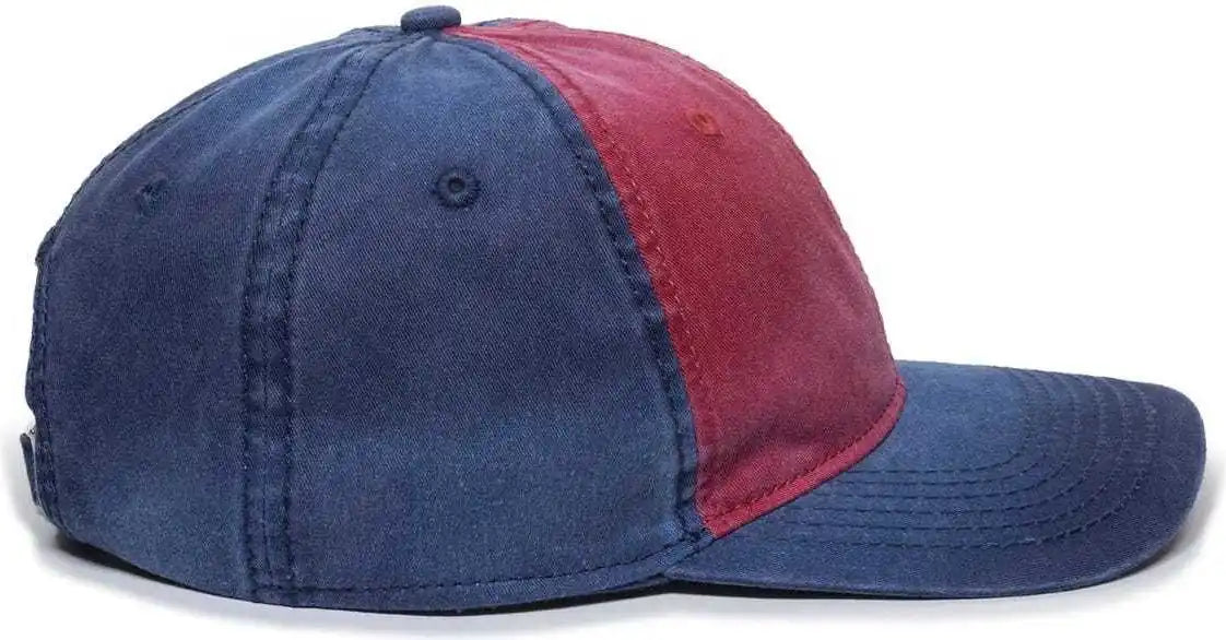 Oc Sports Pdt-750 Adjustable Cap - Chili Pepper Navy - Cardinal / 6 7/8’’ - 7 1/2’’