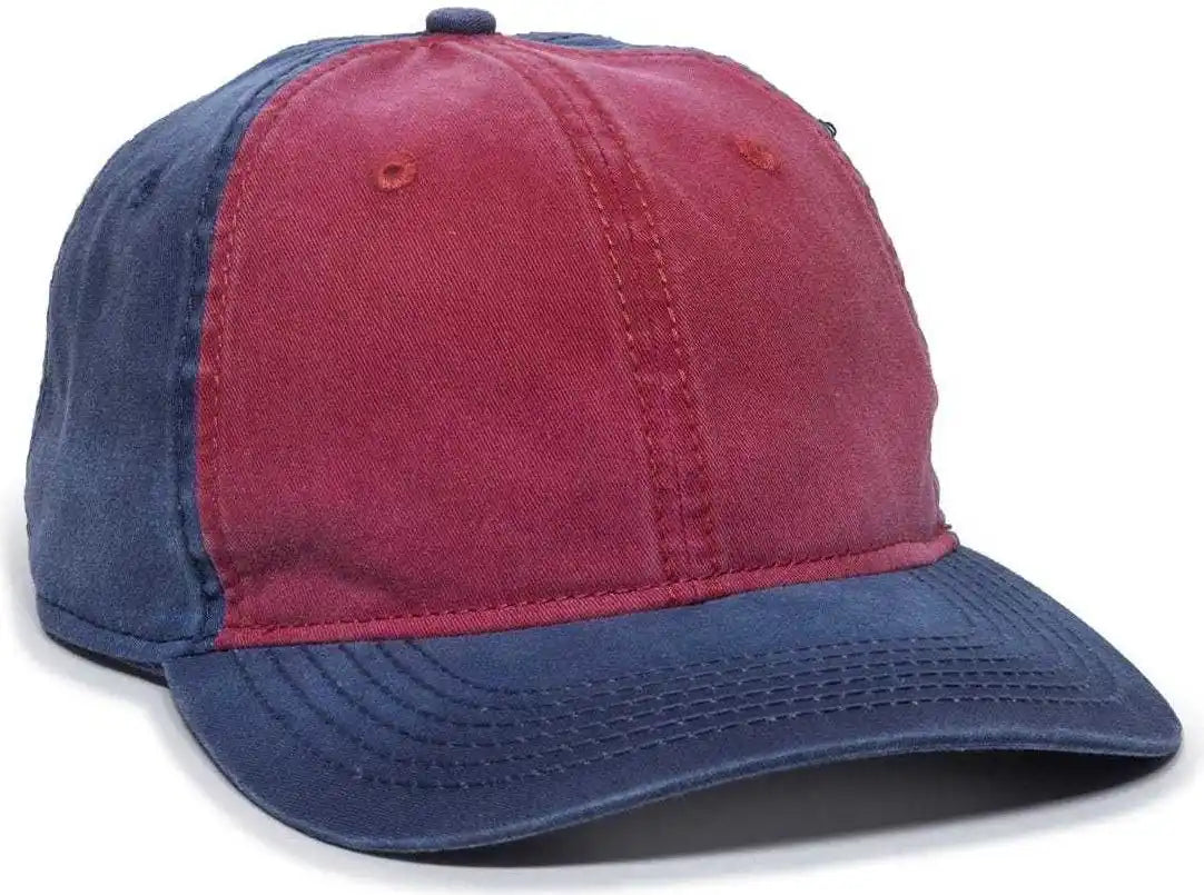 Oc Sports Pdt-750 Adjustable Cap - Chili Pepper Navy - Cardinal / 6 7/8’’ - 7 1/2’’