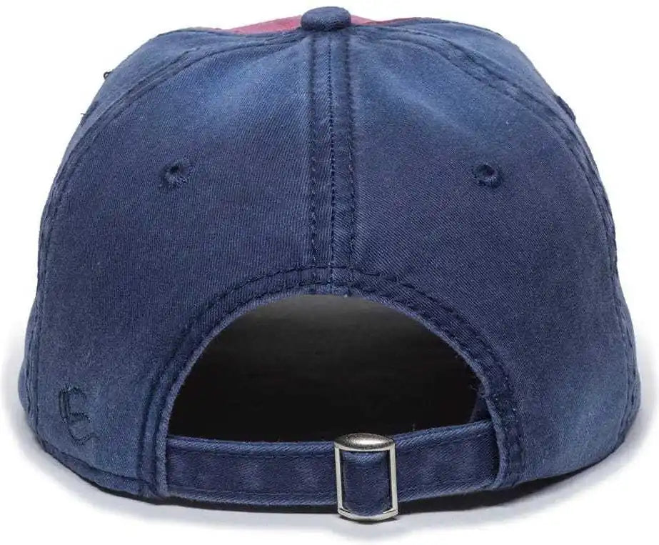 Oc Sports Pdt-750 Adjustable Cap - Chili Pepper Navy - Cardinal / 6 7/8’’ - 7 1/2’’