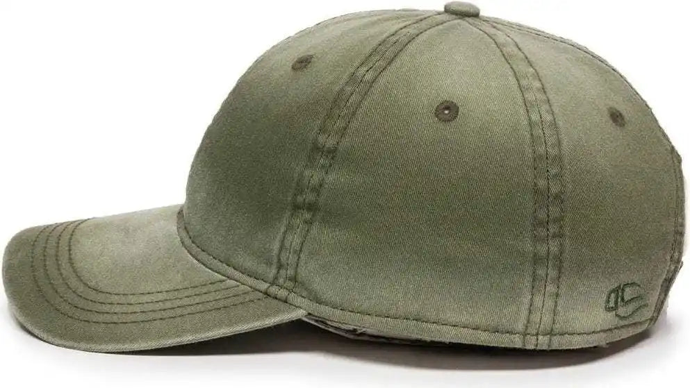 Oc Sports Pdt-750 Adjustable Cap - Olive - 6 7/8’’ - 7 1/2’’