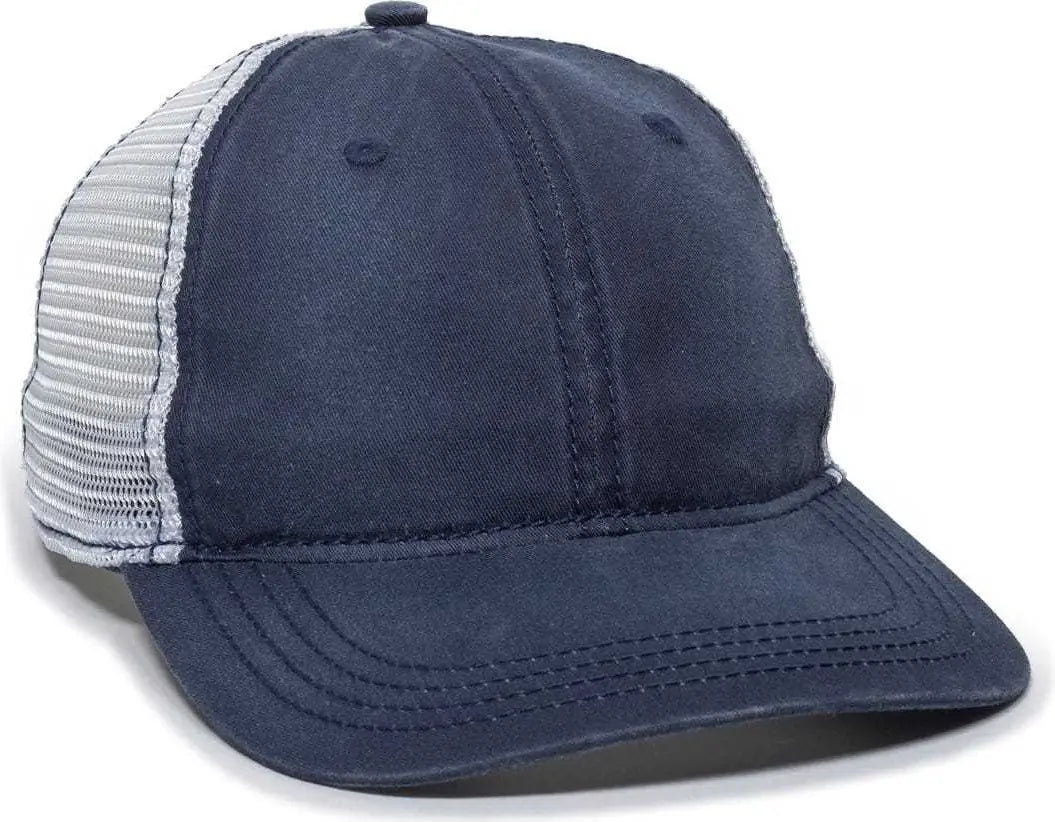 Oc Sports Pdt-750m Adjustable Mesh Back Cap - Navy White
