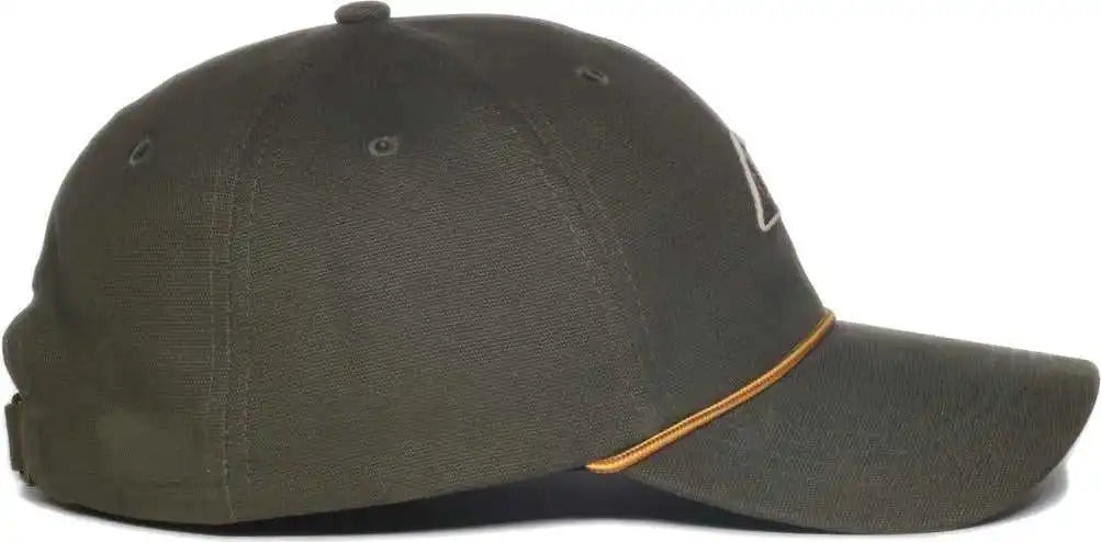 Oc Sports Peak01 Mountain Peak Patch Cap - Olive - 6 7/8’’ - 7 1/2’’