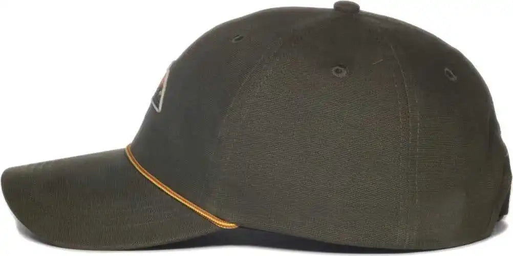 Oc Sports Peak01 Mountain Peak Patch Cap - Olive - 6 7/8’’ - 7 1/2’’