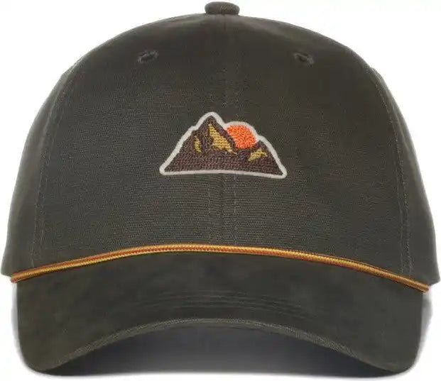 Oc Sports Peak01 Mountain Peak Patch Cap - Olive - 6 7/8’’ - 7 1/2’’