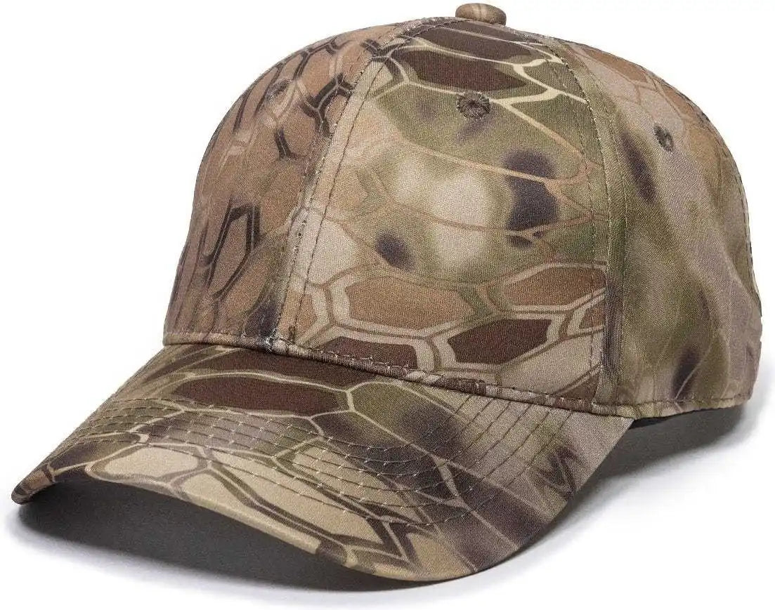 Oc Sports Pfc-100 Adjustable Cap - Kryptek Highlander - 6 7/8’’ - 7 1/2’’