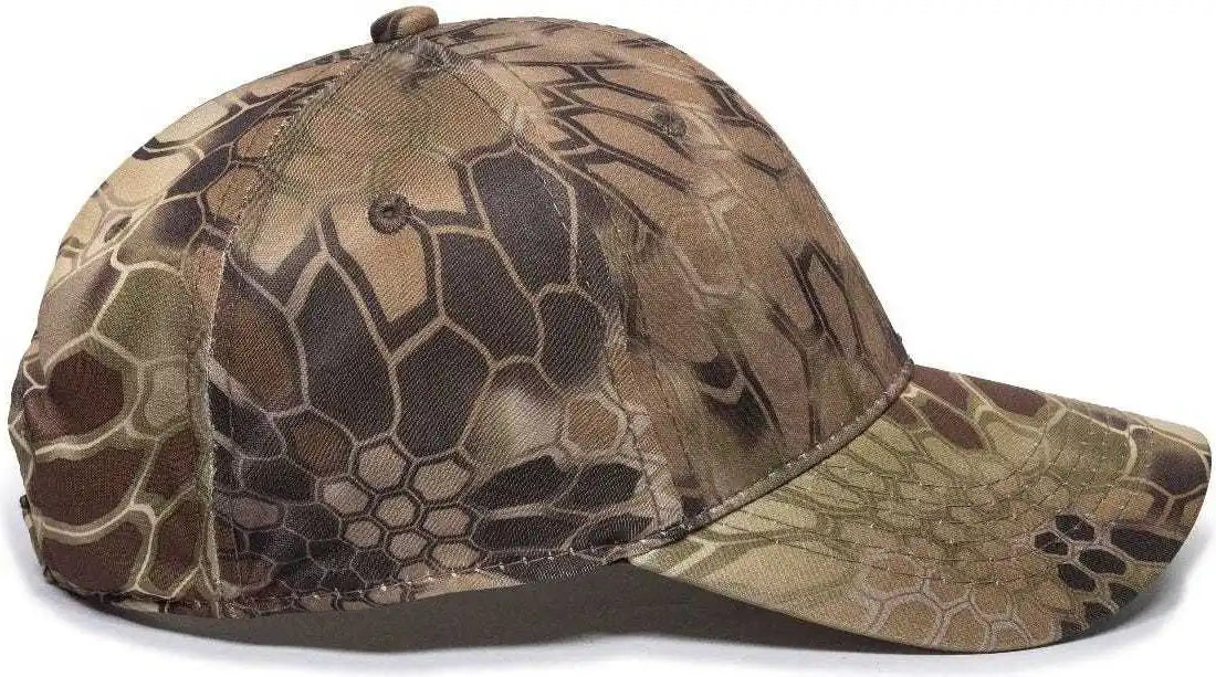 Oc Sports Pfc-100 Adjustable Cap - Kryptek Highlander - 6 7/8’’ - 7 1/2’’