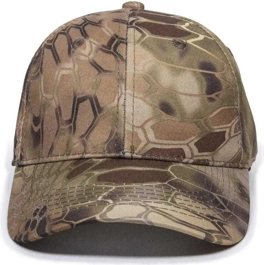 Oc Sports Pfc-100 Adjustable Cap - Kryptek Highlander - 6 7/8’’ - 7 1/2’’