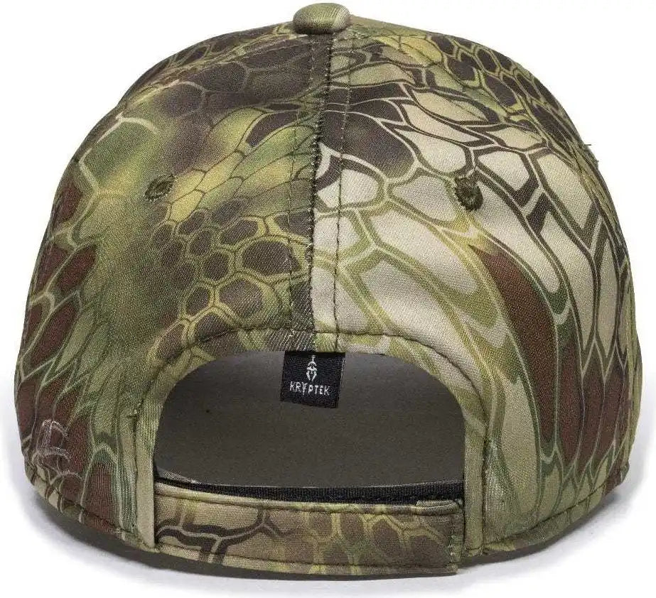 Oc Sports Pfc-100 Adjustable Cap - Kryptek Mandrake - 6 7/8’’ - 7 1/2’’