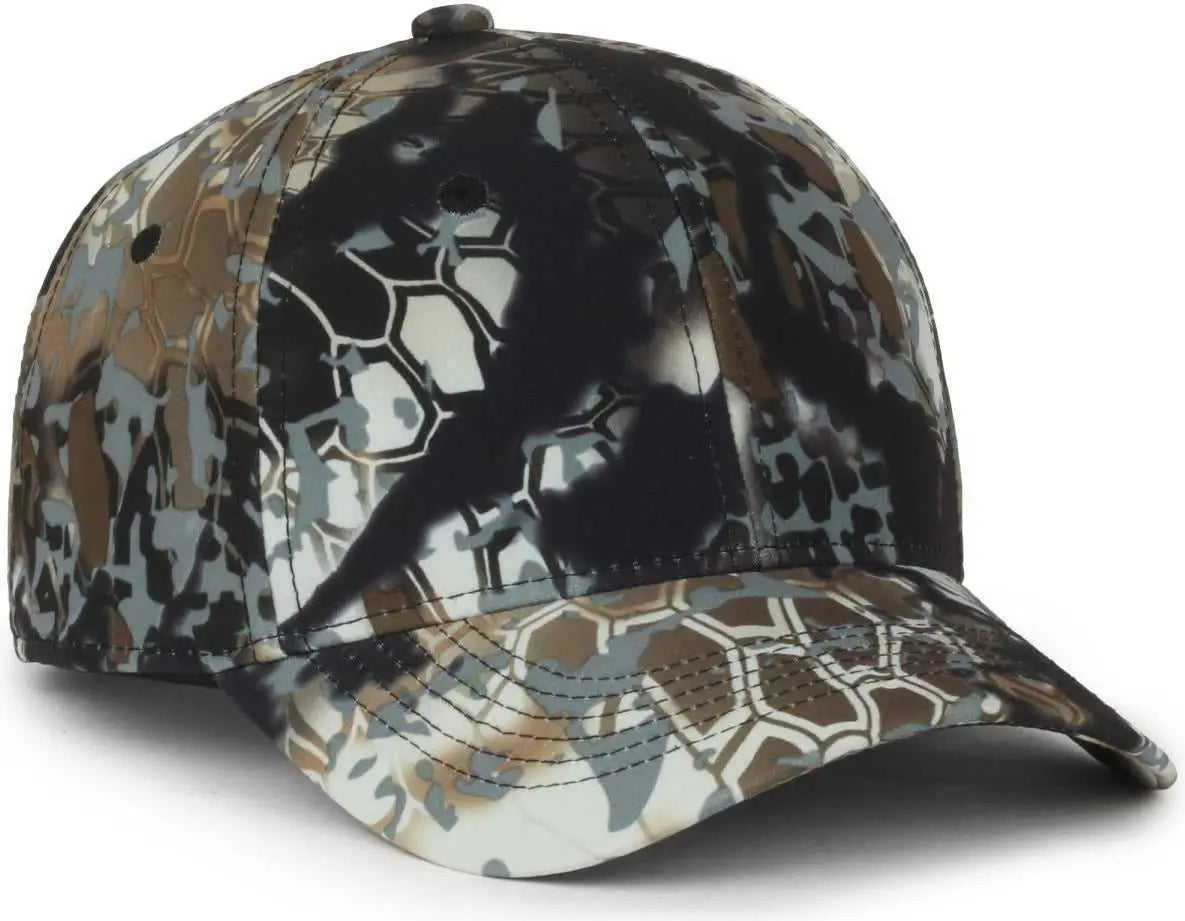 Oc Sports Pfc-100 Adjustable Cap - Kryptek Obskura Skyfall Black