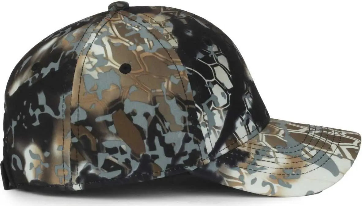 Oc Sports Pfc-100 Adjustable Cap - Kryptek Obskura Skyfall Black