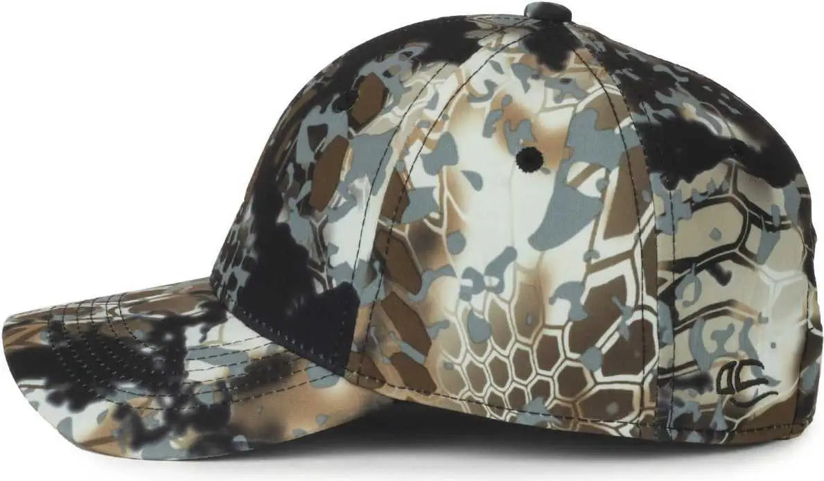 Oc Sports Pfc-100 Adjustable Cap - Kryptek Obskura Skyfall Black