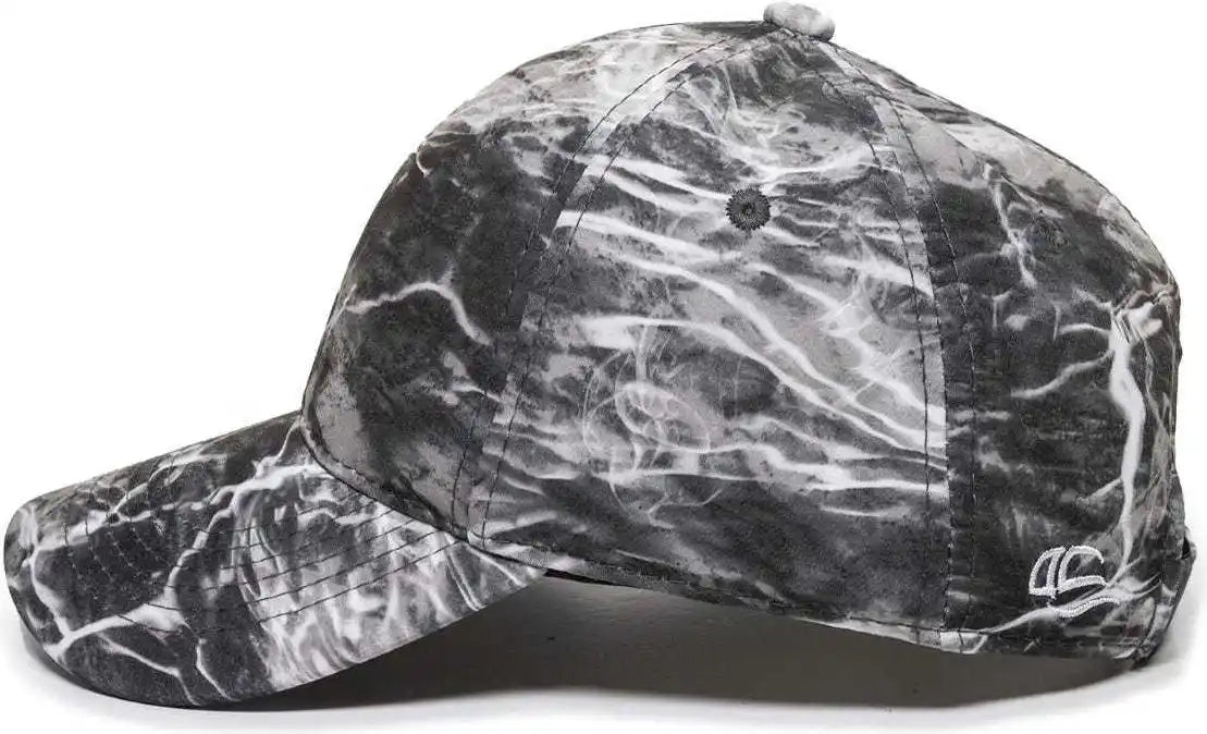 Oc Sports Pfc-100 Adjustable Cap - Mossy Oak Elements Agua Manta - 6 7/8’’ - 7 1/2’’