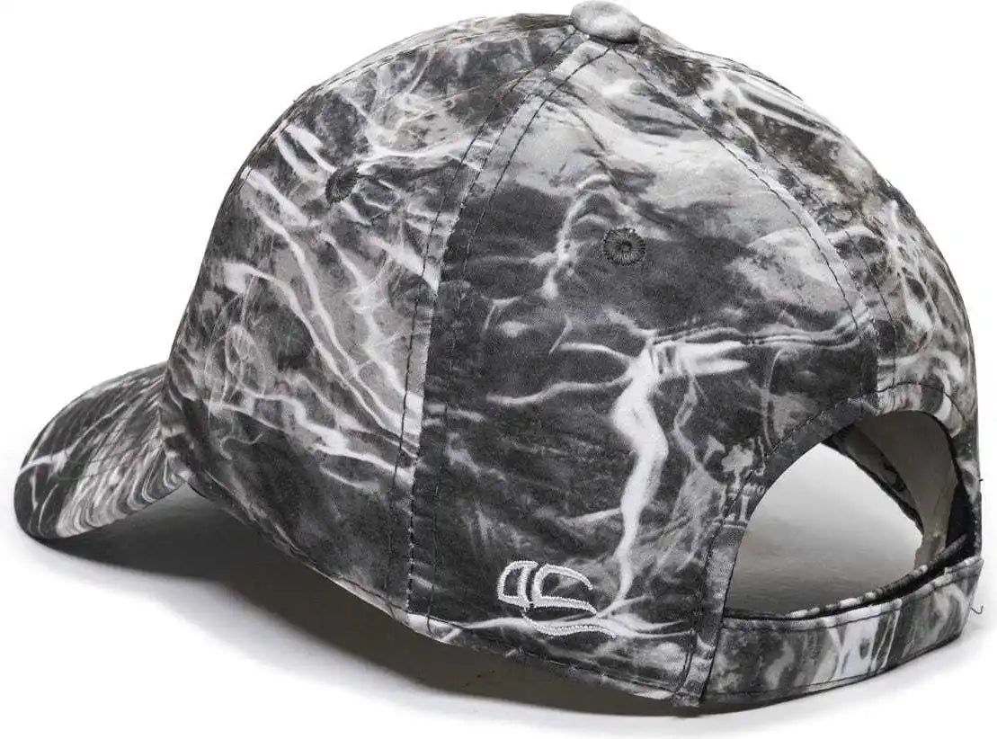 Oc Sports Pfc-100 Adjustable Cap - Mossy Oak Elements Agua Manta - 6 7/8’’ - 7 1/2’’