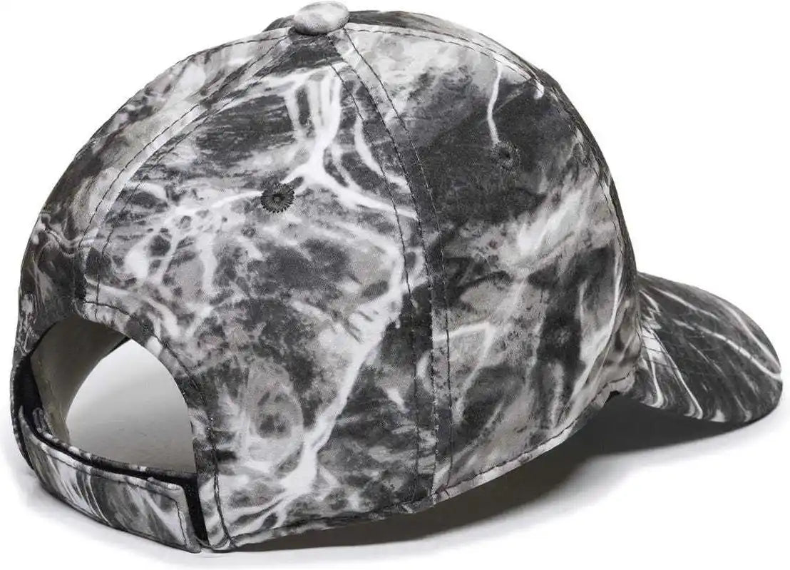 Oc Sports Pfc-100 Adjustable Cap - Mossy Oak Elements Agua Manta - 6 7/8’’ - 7 1/2’’