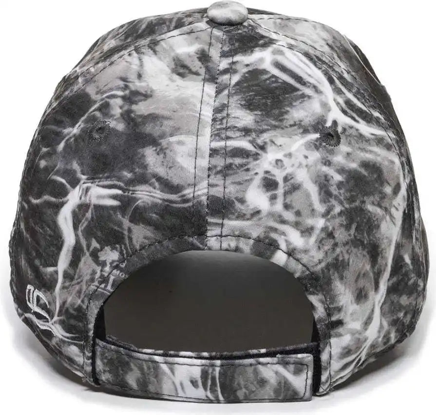 Oc Sports Pfc-100 Adjustable Cap - Mossy Oak Elements Agua Manta - 6 7/8’’ - 7 1/2’’