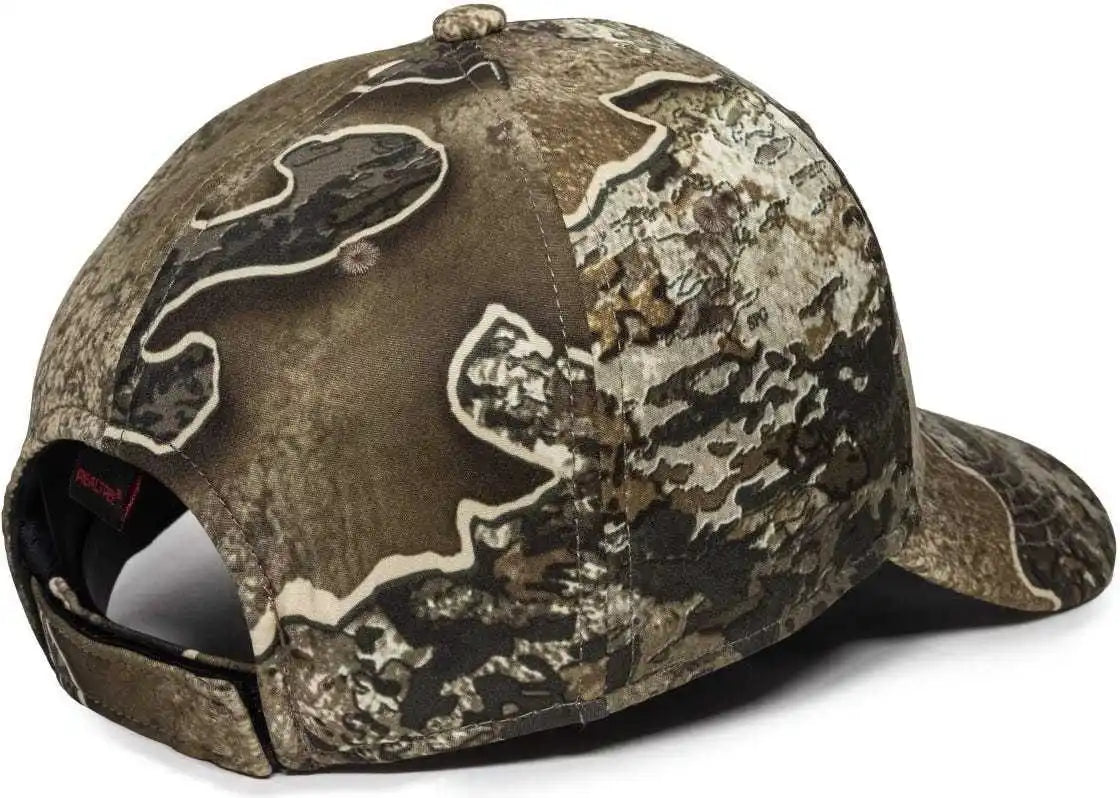 Oc Sports Pfc-100 Adjustable Cap - Realtree Excape - 6 7/8’’ - 7 1/2’’