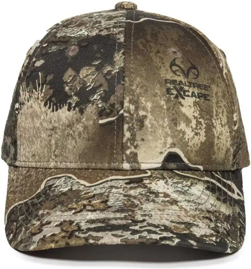 Oc Sports Pfc-100 Adjustable Cap - Realtree Excape - 6 7/8’’ - 7 1/2’’