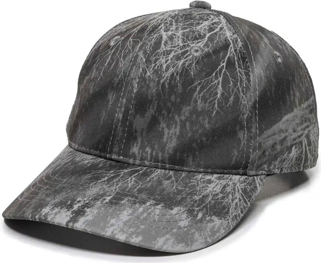 Oc Sports Pfc-100 Adjustable Cap - Realtree Fishing Gray - 6 7/8’’ - 7 1/2’’