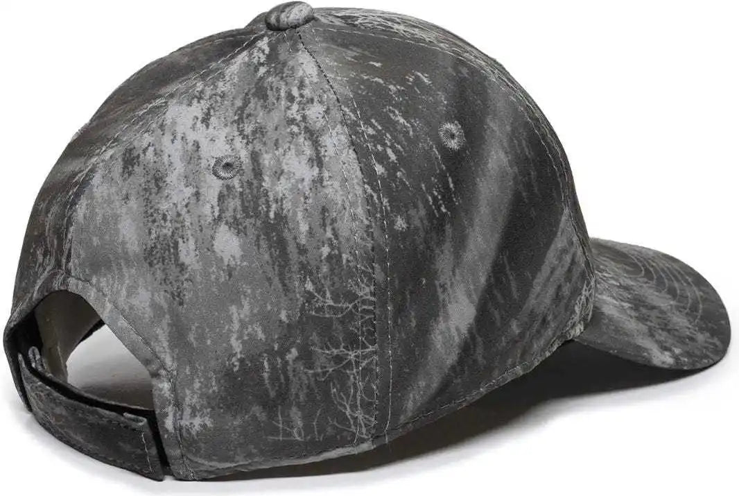Oc Sports Pfc-100 Adjustable Cap - Realtree Fishing Gray - 6 7/8’’ - 7 1/2’’