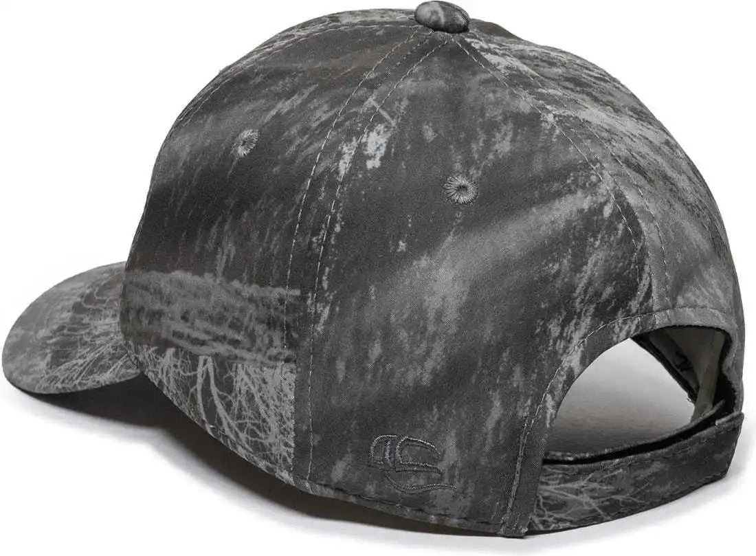 Oc Sports Pfc-100 Adjustable Cap - Realtree Fishing Gray - 6 7/8’’ - 7 1/2’’