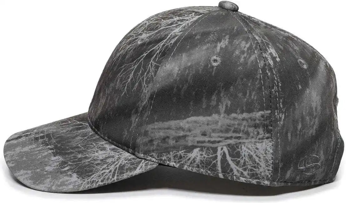 Oc Sports Pfc-100 Adjustable Cap - Realtree Fishing Gray - 6 7/8’’ - 7 1/2’’