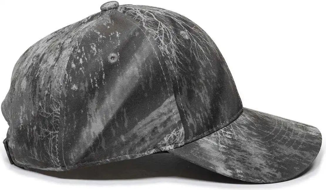 Oc Sports Pfc-100 Adjustable Cap - Realtree Fishing Gray - 6 7/8’’ - 7 1/2’’