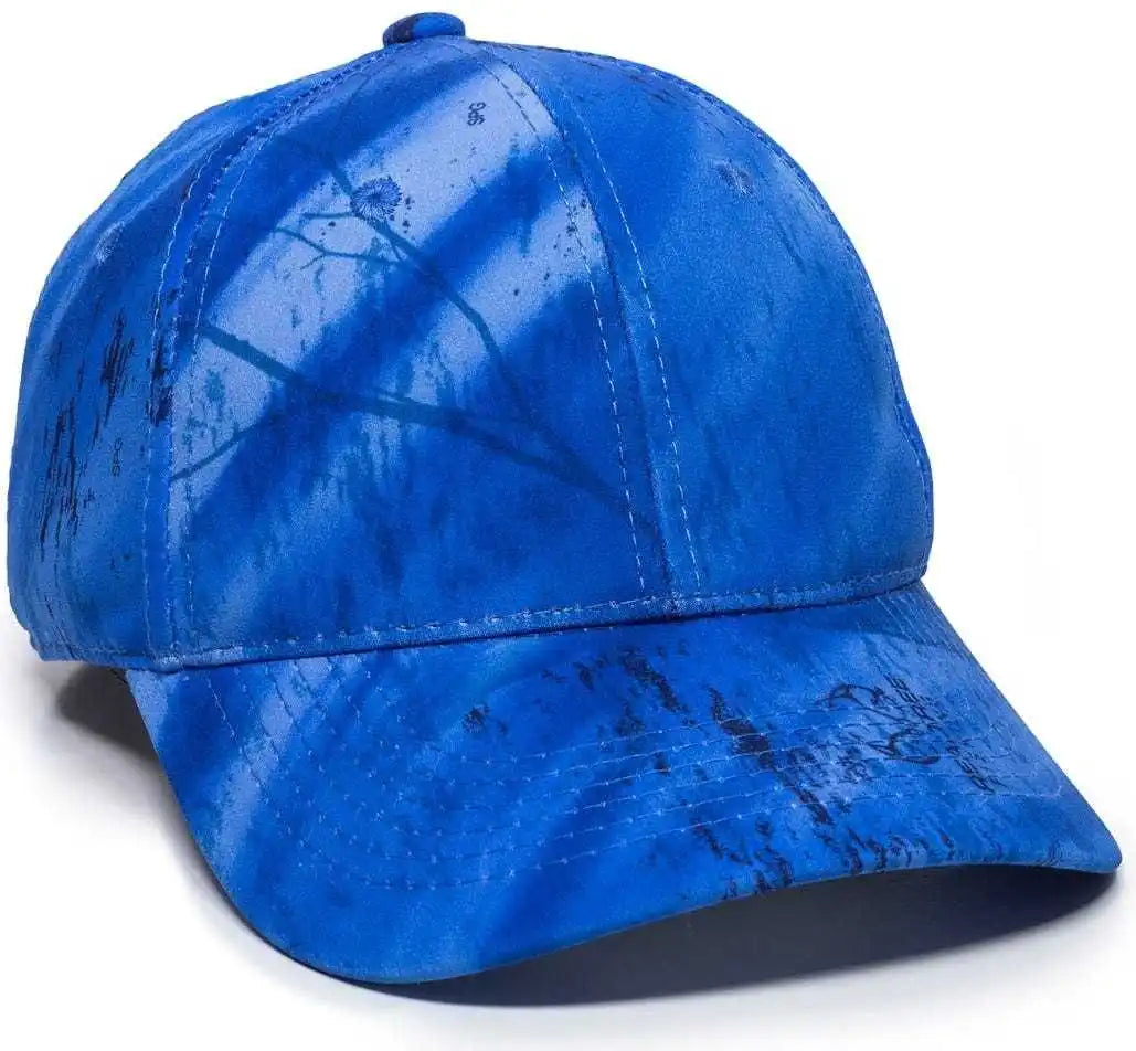 Oc Sports Pfc-100 Adjustable Cap - Realtree Fishing Light Blue - 6 7/8’’ - 7 1/2’’