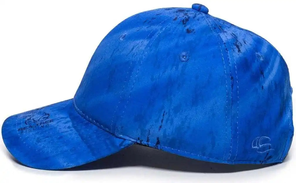 Oc Sports Pfc-100 Adjustable Cap - Realtree Fishing Light Blue - 6 7/8’’ - 7 1/2’’