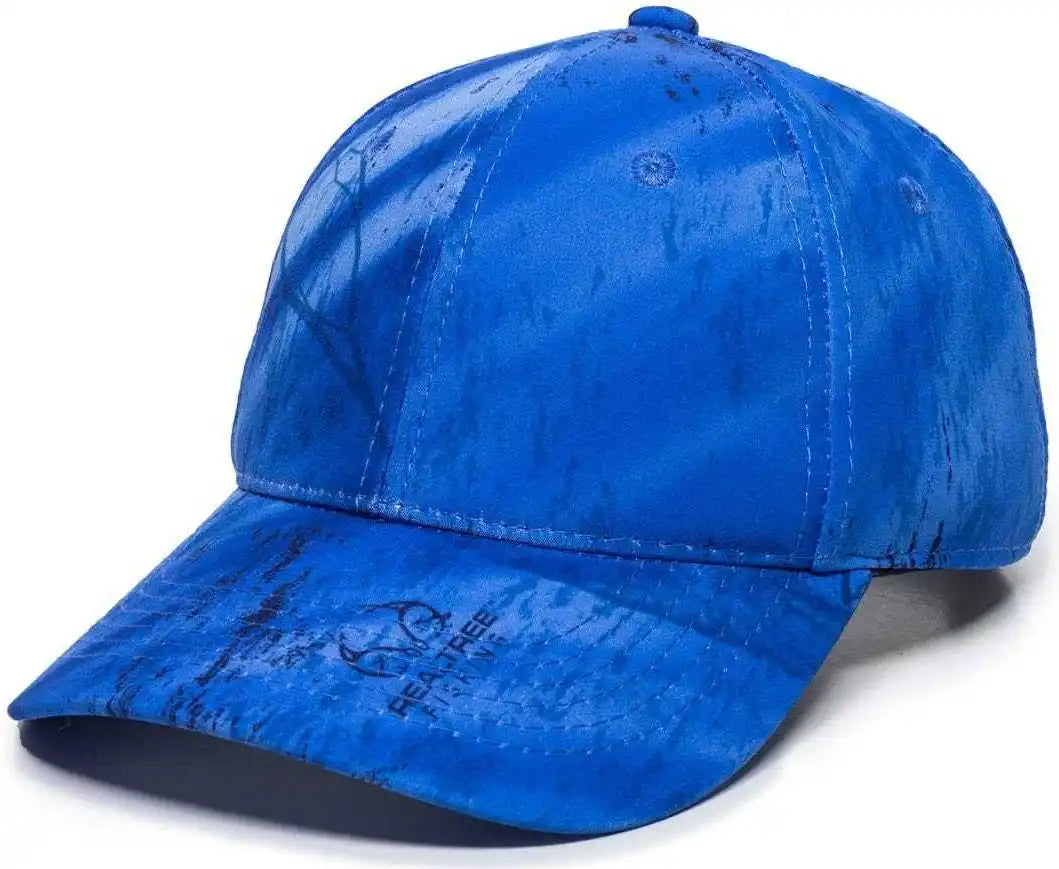 Oc Sports Pfc-100 Adjustable Cap - Realtree Fishing Light Blue - 6 7/8’’ - 7 1/2’’