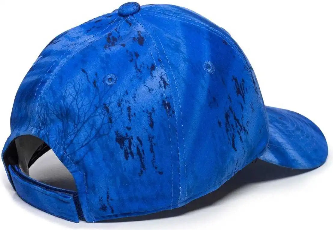 Oc Sports Pfc-100 Adjustable Cap - Realtree Fishing Light Blue - 6 7/8’’ - 7 1/2’’