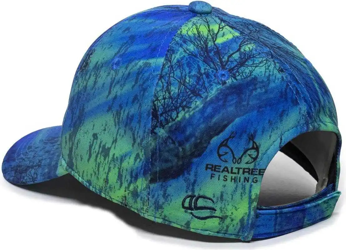 Oc Sports Pfc-100 Adjustable Cap - Realtree Fishing Splash - 6 7/8’’ - 7 1/2’’