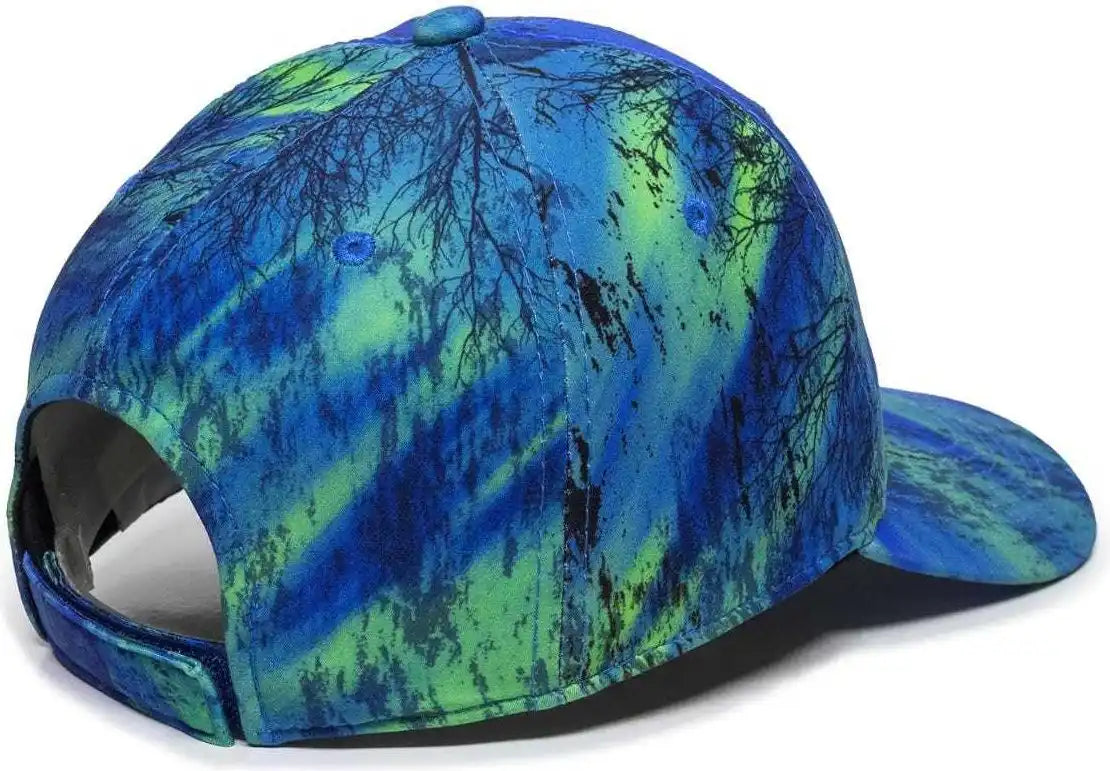 Oc Sports Pfc-100 Adjustable Cap - Realtree Fishing Splash - 6 7/8’’ - 7 1/2’’