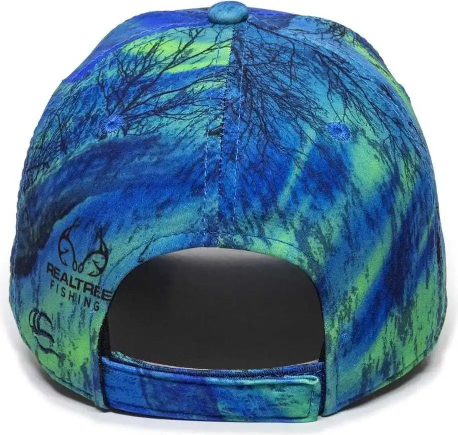 Oc Sports Pfc-100 Adjustable Cap - Realtree Fishing Splash - 6 7/8’’ - 7 1/2’’