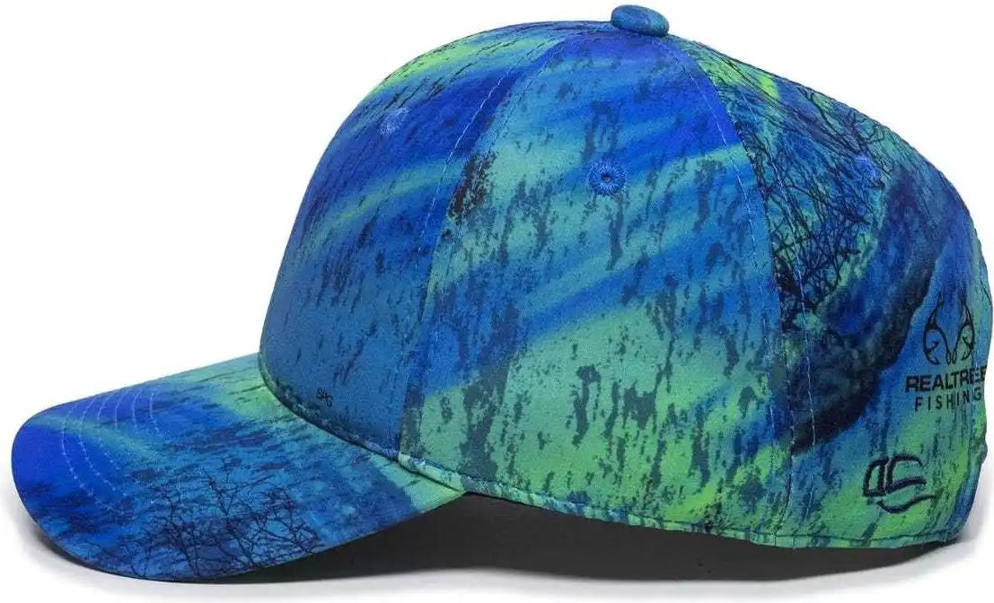 Oc Sports Pfc-100 Adjustable Cap - Realtree Fishing Splash - 6 7/8’’ - 7 1/2’’