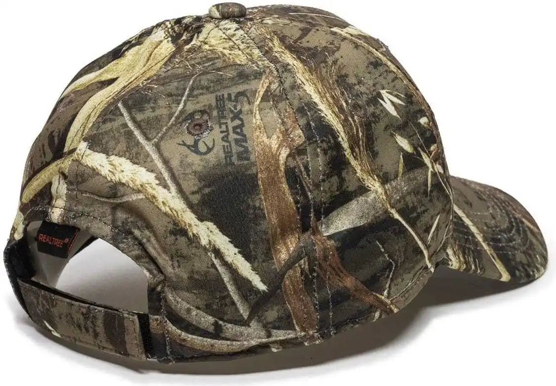 Oc Sports Pfc 100 Adjustable Cap Realtree Max 5 / 6 7/8’’ 7 1/2’’