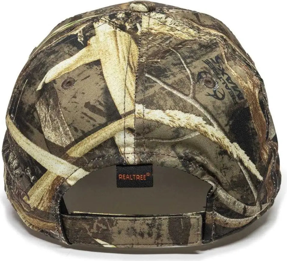 Oc Sports Pfc-100 Adjustable Cap - Realtree Max-5 - 6 7/8’’ - 7 1/2’’