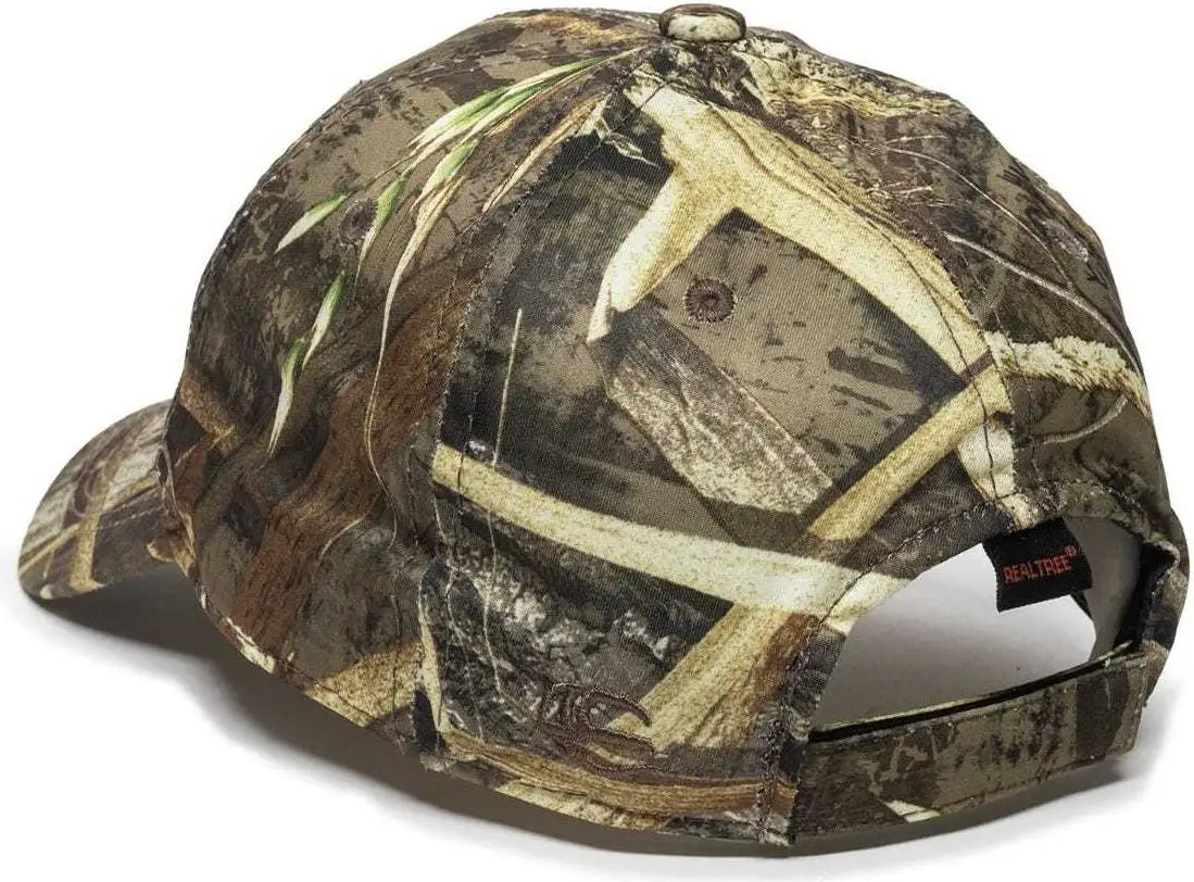 Oc Sports Pfc-100 Adjustable Cap - Realtree Max-5 - 6 7/8’’ - 7 1/2’’