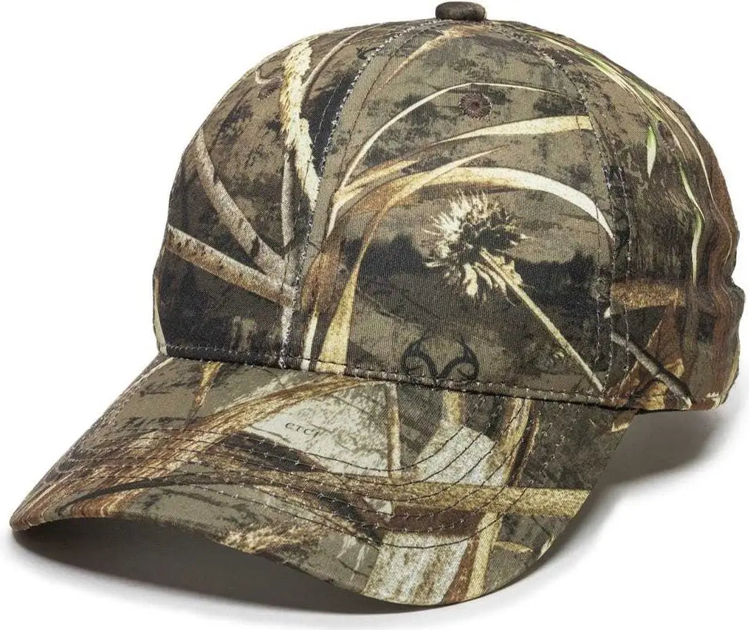 Oc Sports Pfc-100 Adjustable Cap - Realtree Max-5 - 6 7/8’’ - 7 1/2’’