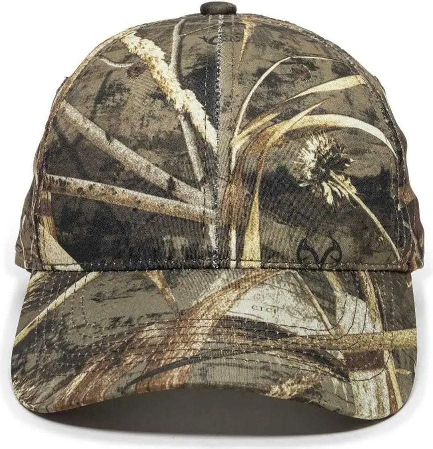 Oc Sports Pfc-100 Adjustable Cap - Realtree Max-5 - 6 7/8’’ - 7 1/2’’