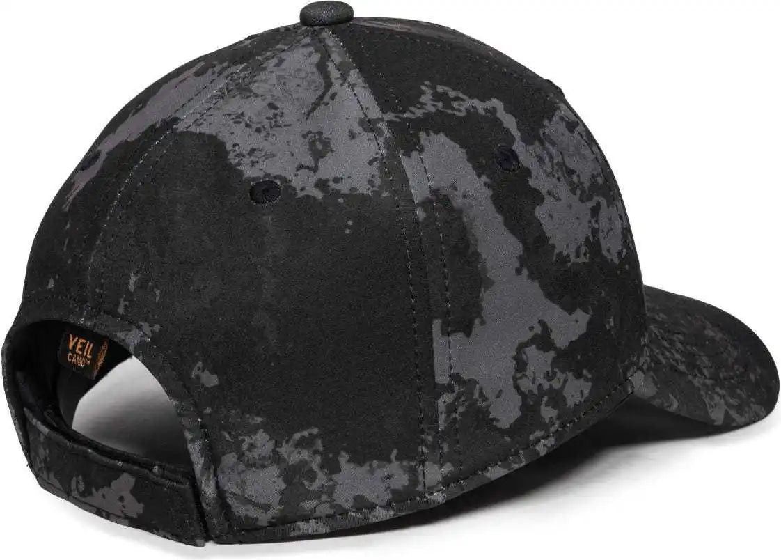 Oc Sports Pfc 100 Adjustable Cap Veil Tac Black / 6 7/8’’ 7 1/2’’