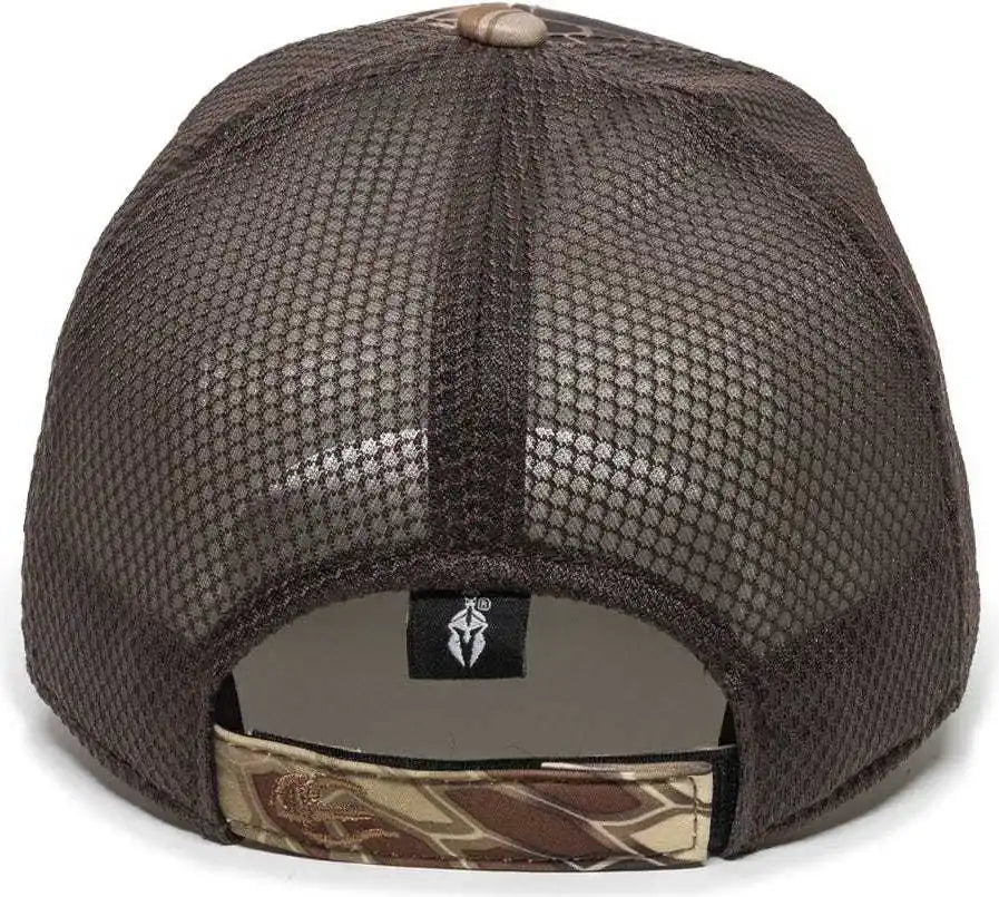 Oc Sports Pfc 150m Adjustable Mesh Back Cap Kryptek Highlander Brown / 6 7/8’’ 7 1/2’’