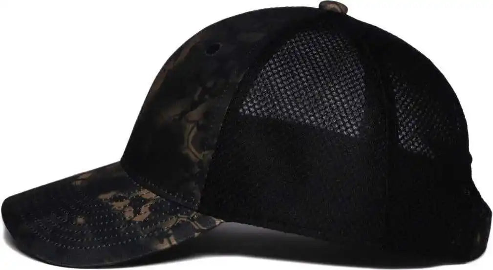 Oc Sports Pfc-150m Adjustable Mesh Back Cap - Kryptek Obskura Nox - Osfm