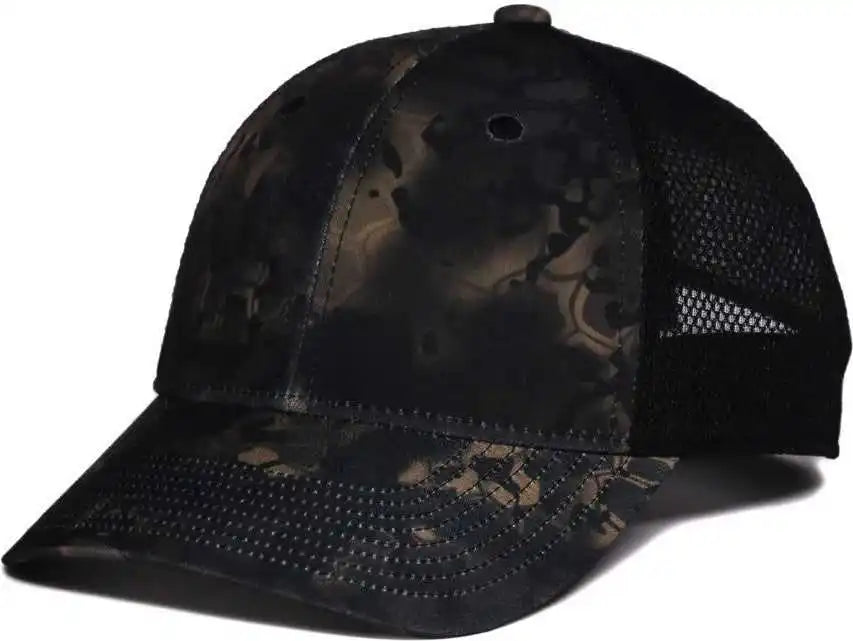 Oc Sports Pfc-150m Adjustable Mesh Back Cap - Kryptek Obskura Nox - Osfm
