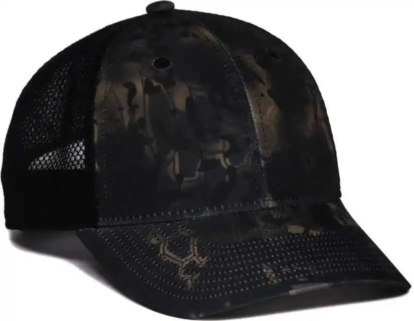Oc Sports Pfc-150m Adjustable Mesh Back Cap - Kryptek Obskura Nox - Osfm