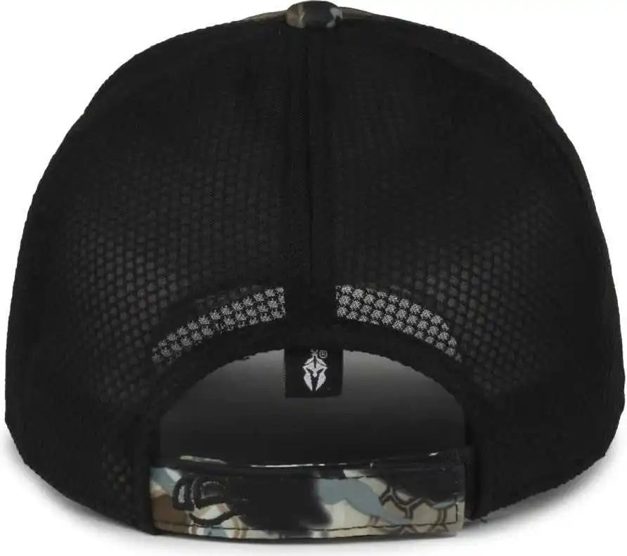 Oc Sports Pfc-150m Adjustable Mesh Back Cap - Kryptek Obskura Skyfall Black - Osfm
