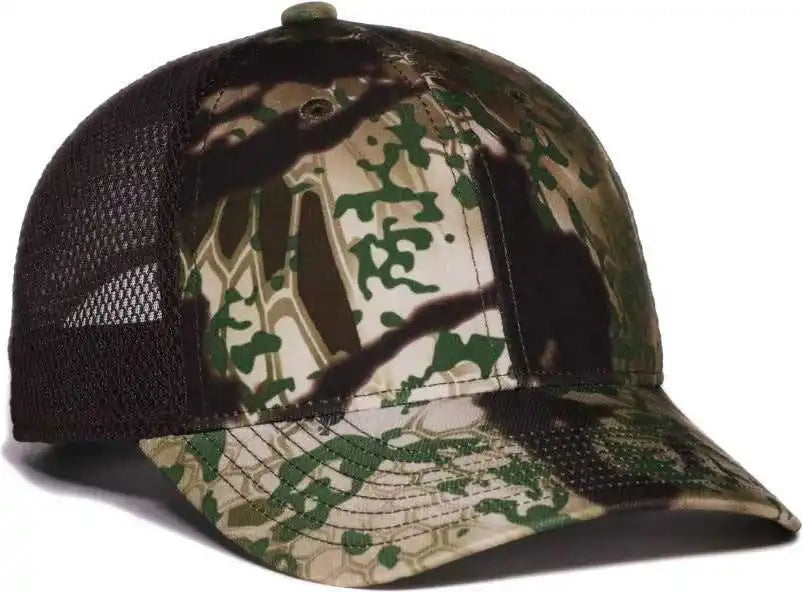 Oc Sports Pfc-150m Adjustable Mesh Back Cap - Kryptek Obskura Trans - Osfm